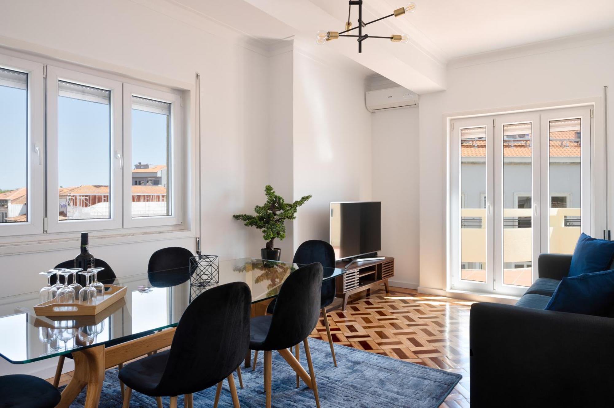 Apartment Poveiros Terrace - 3br Downtown With Ac